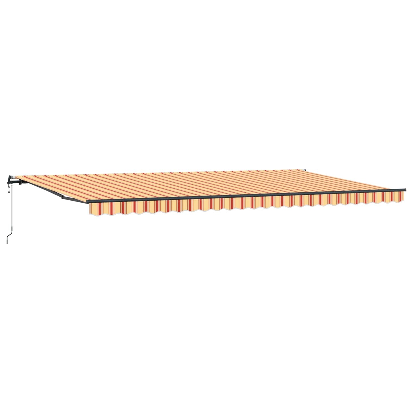 Innvendbar Markise Gul og oransje 600 × 350 cm
