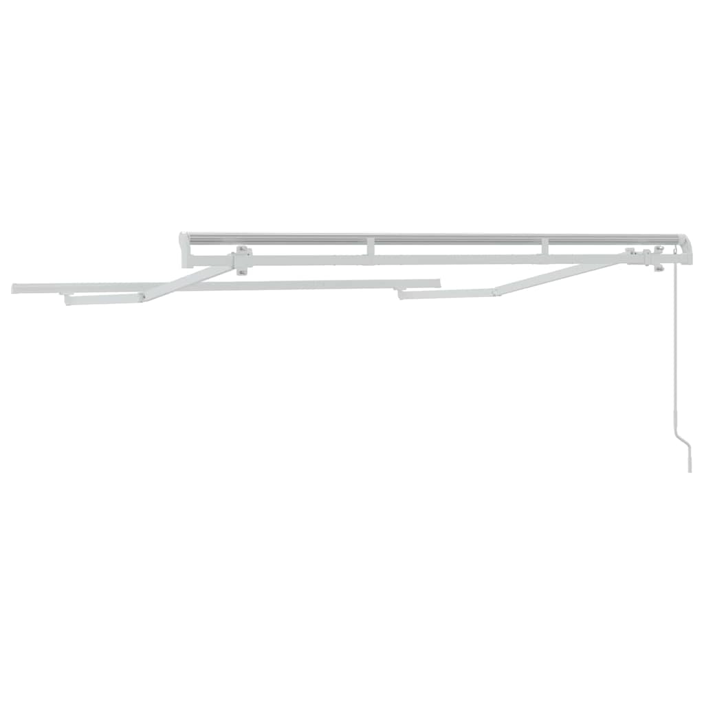 Markiseramme Hvit 2,5 x 2 m Metall