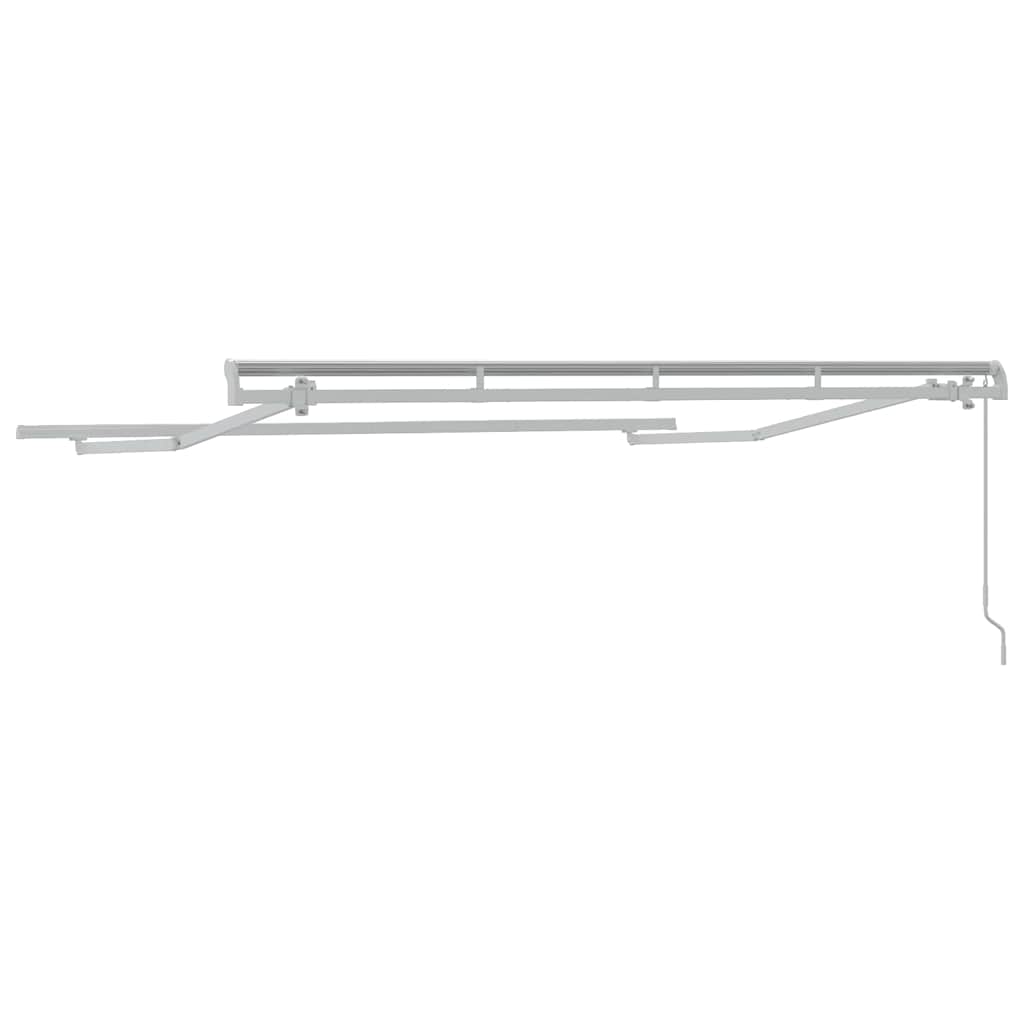 Markiseramme Hvit 3 x 2 m Metall