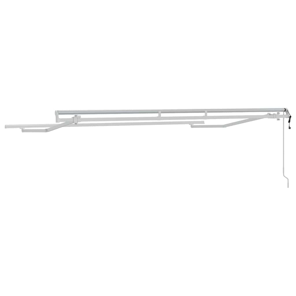Markiseramme Hvit 3,5 x 2 m Metall