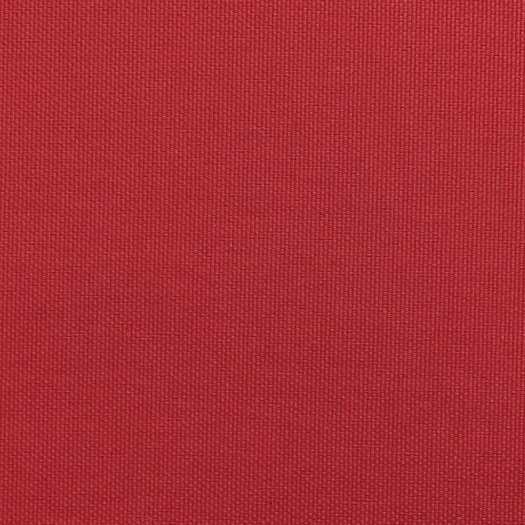 Solseil rød 2x2x2 m 100 % polyester oxford