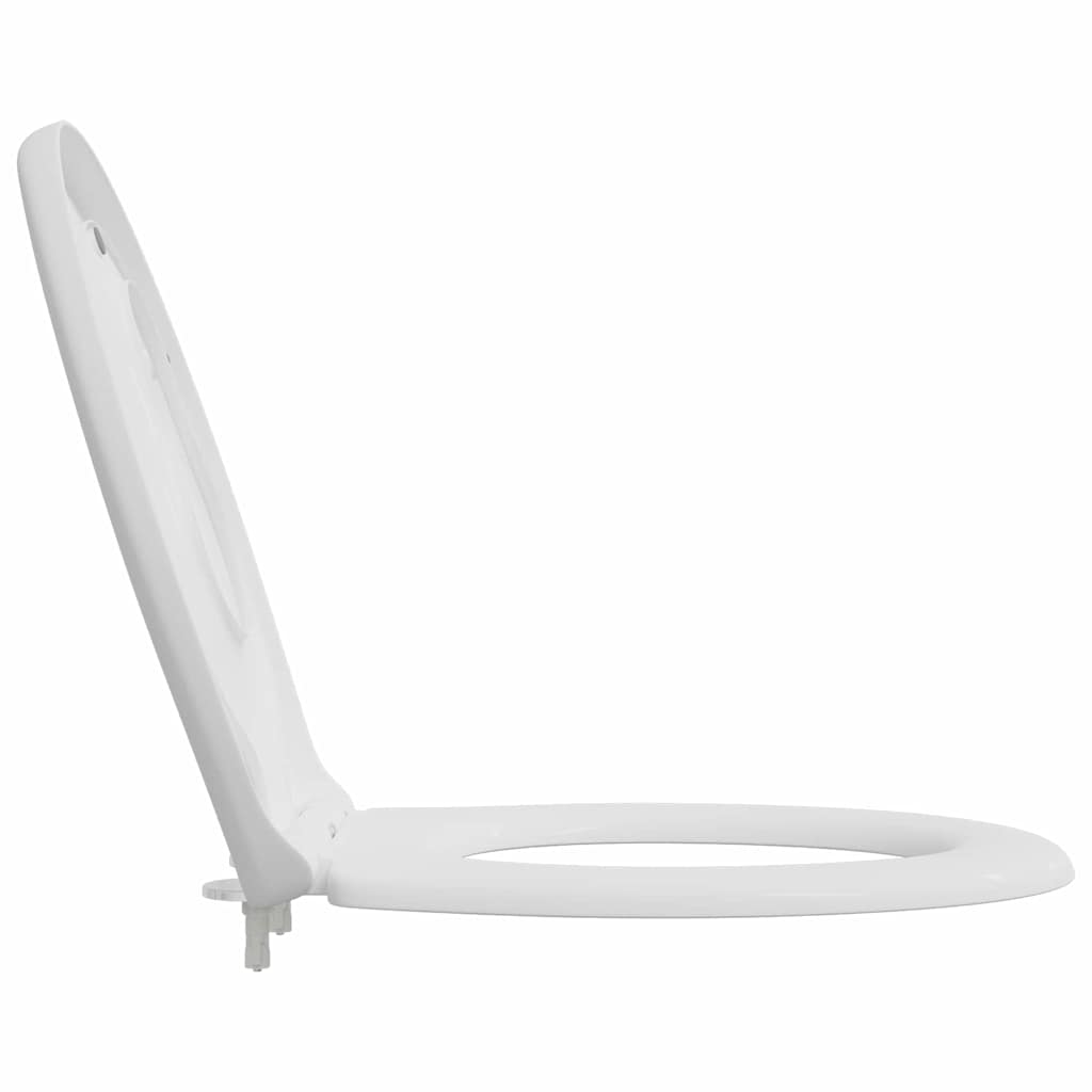 Toalettsete Hvit 47 x 37 x 4 cm Duroplast