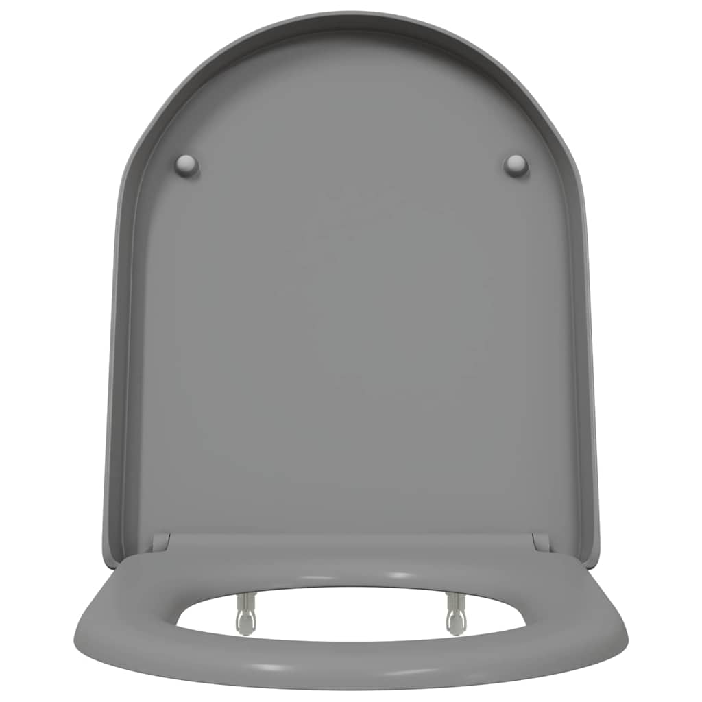Toalettsete Grå 49 x 36 x 4 cm Duroplast