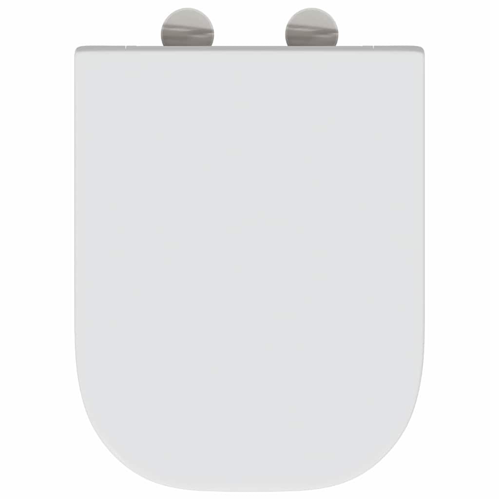 Toalettsete Hvit 47,5 x 35 x 3,6 cm Duroplast