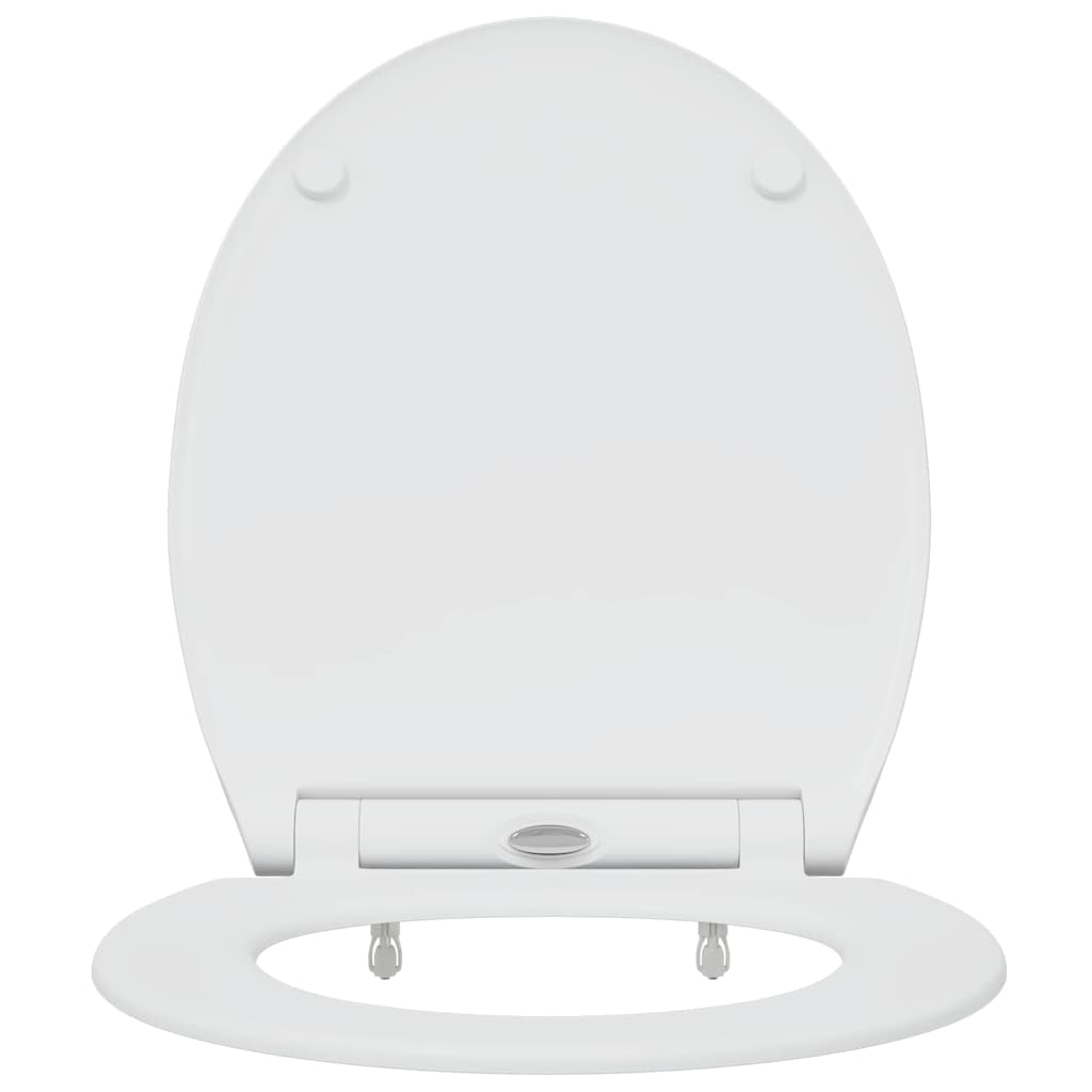 Toalettsete Hvit 45,5 x 37,5 x 3,8 cm Duroplast