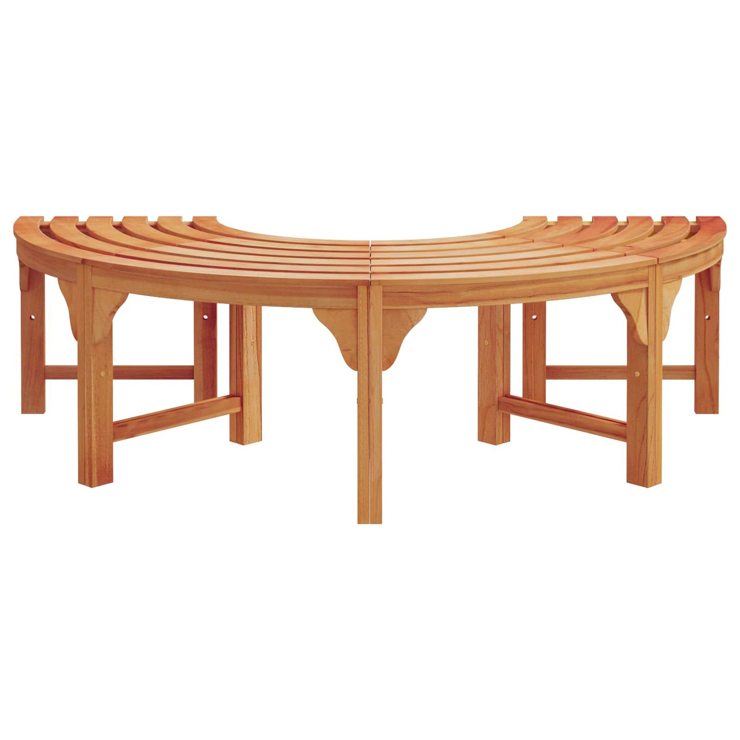 Trebens 2 pcs Naturlig 160 x 80 x 45cm Solid Eucalyptus Tre