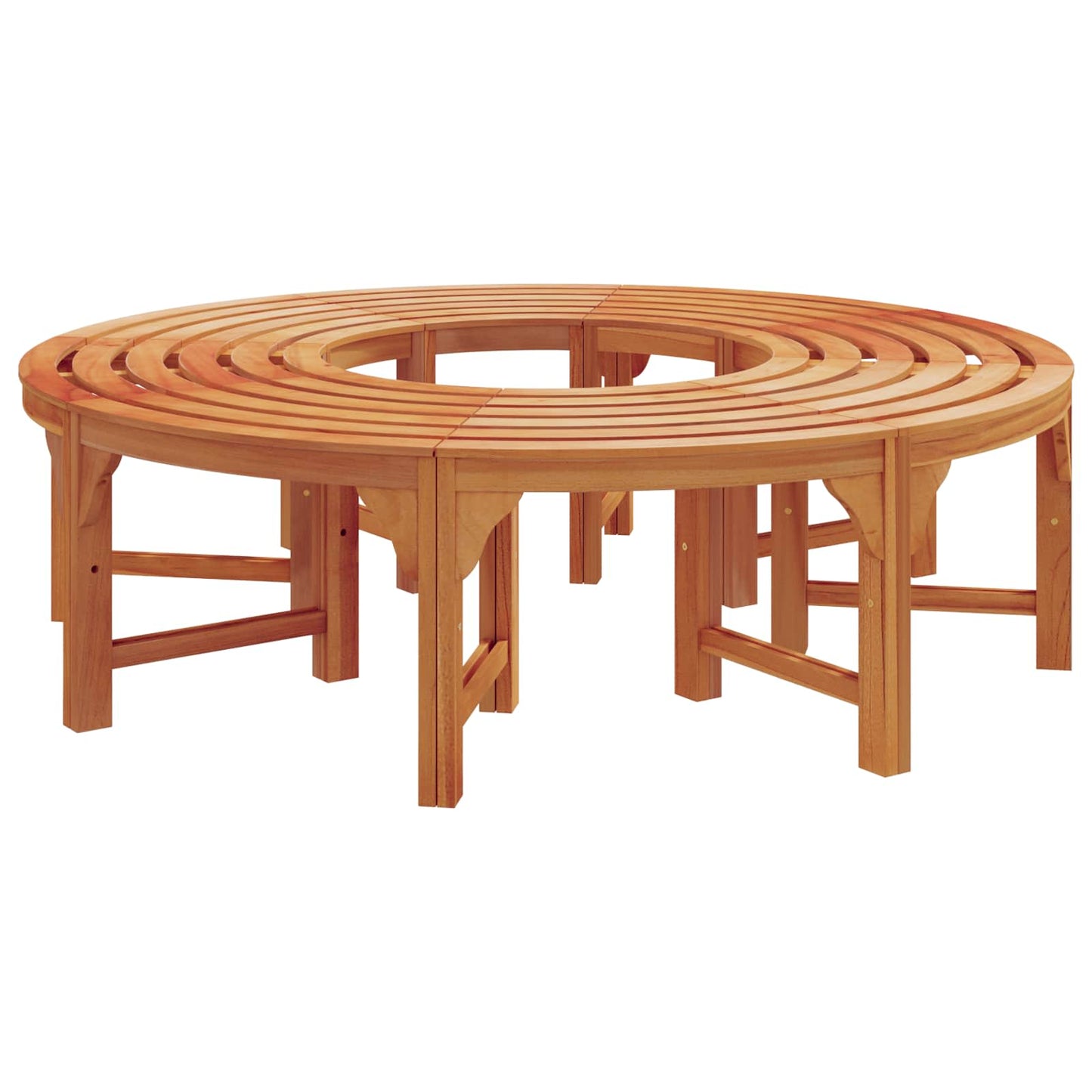 Trebens 2 pcs Naturlig 160 x 80 x 45cm Solid Eucalyptus Tre