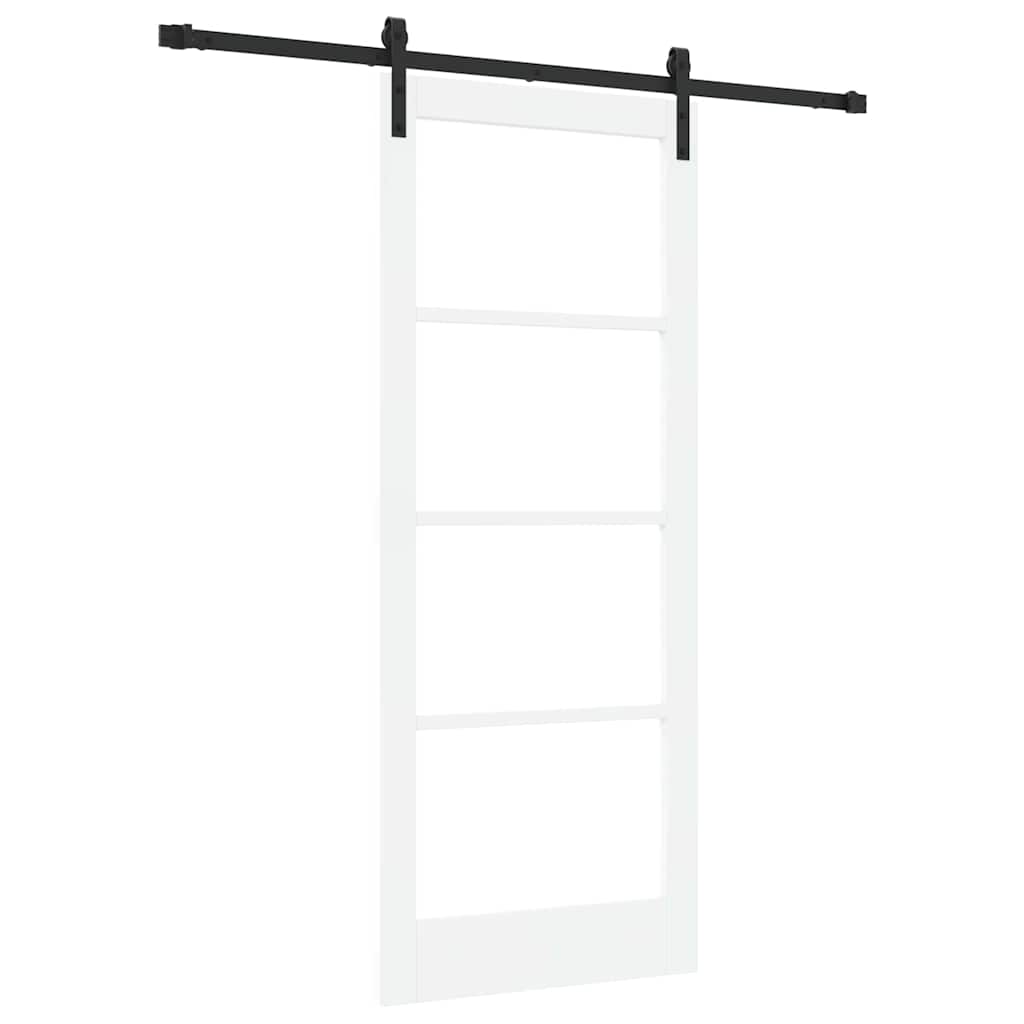 Skyvedør ORKDAL Hvit og svart 83 x 202 cm