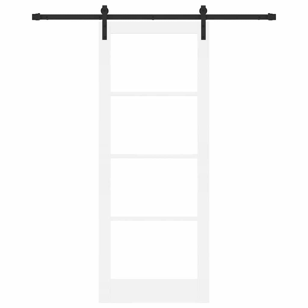 Skyvedør ORKDAL Hvit og svart 83 x 211 cm