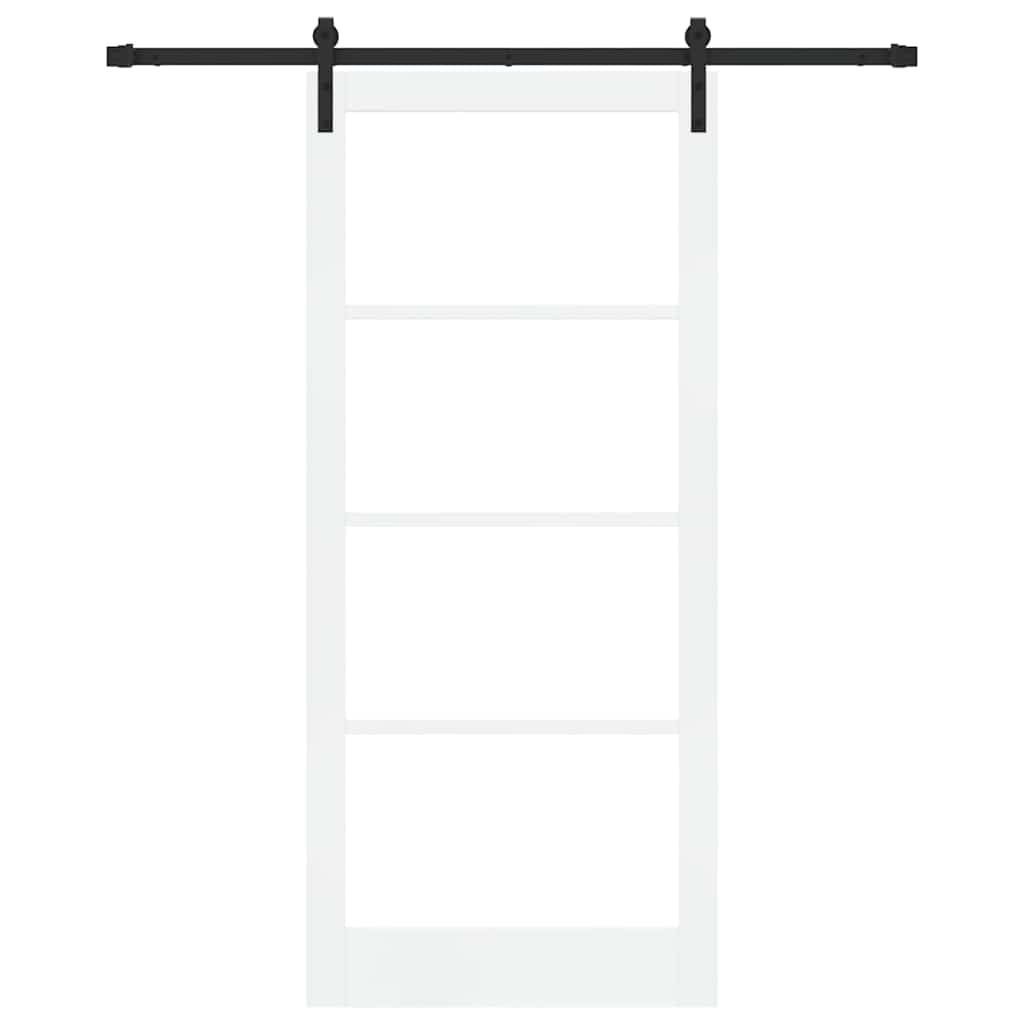 Skyvedør ORKDAL Hvit og svart 93 x 211 cm