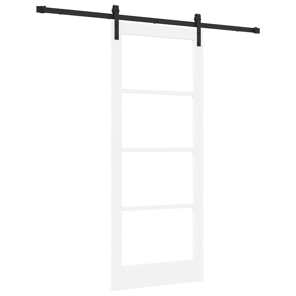 Skyvedør ORKDAL Hvit og svart 83 x 202 cm