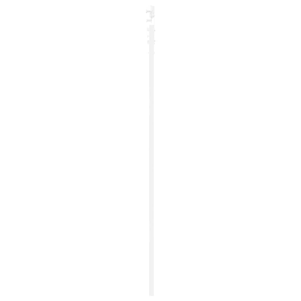 Skyvedør ORKDAL Hvit 83 x 211 cm Massivt furutre og glass