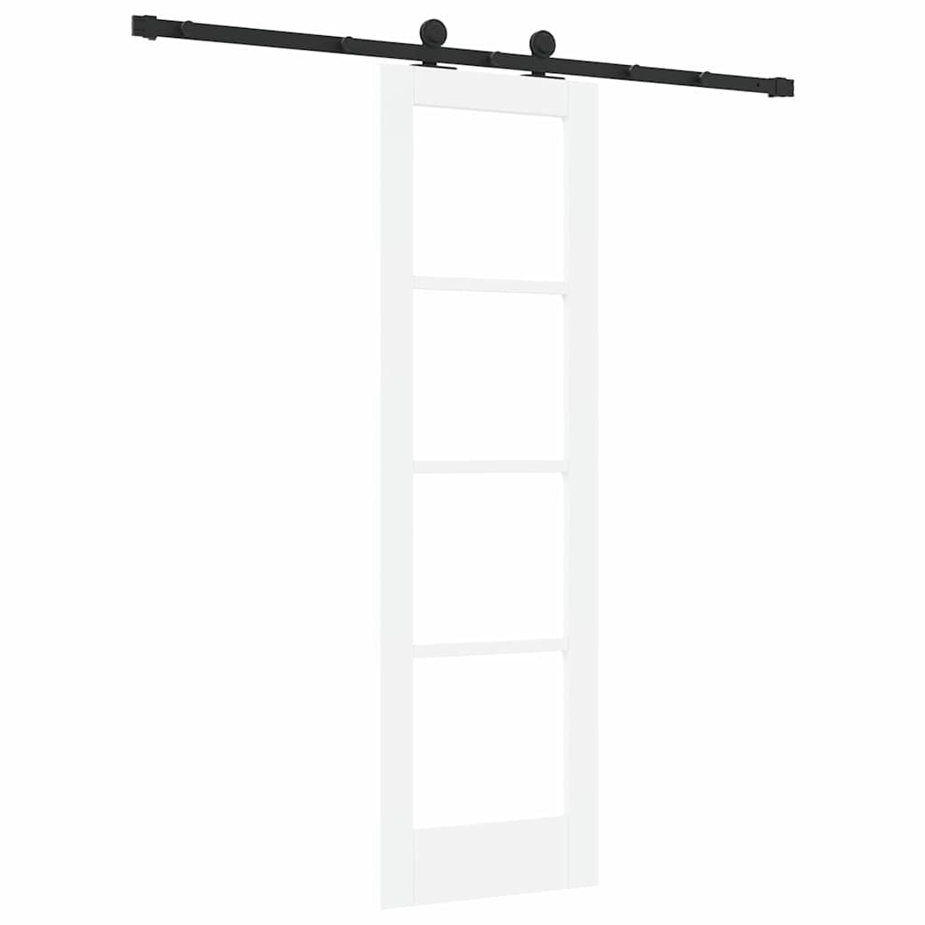 Skyvedør ORKDAL Hvit og svart 61 x 198,5 cm