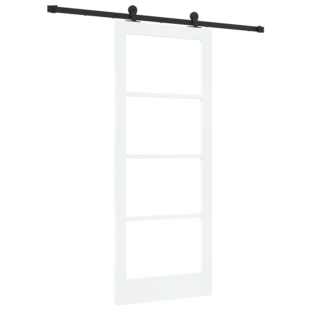 Skyvedør ORKDAL Hvit og svart 83 x 202 cm