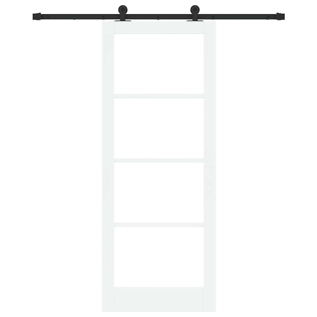 Skyvedør ORKDAL Hvit og svart 83 x 211 cm