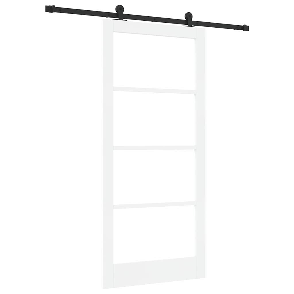 Skyvedør ORKDAL Hvit og svart 93 x 202 cm