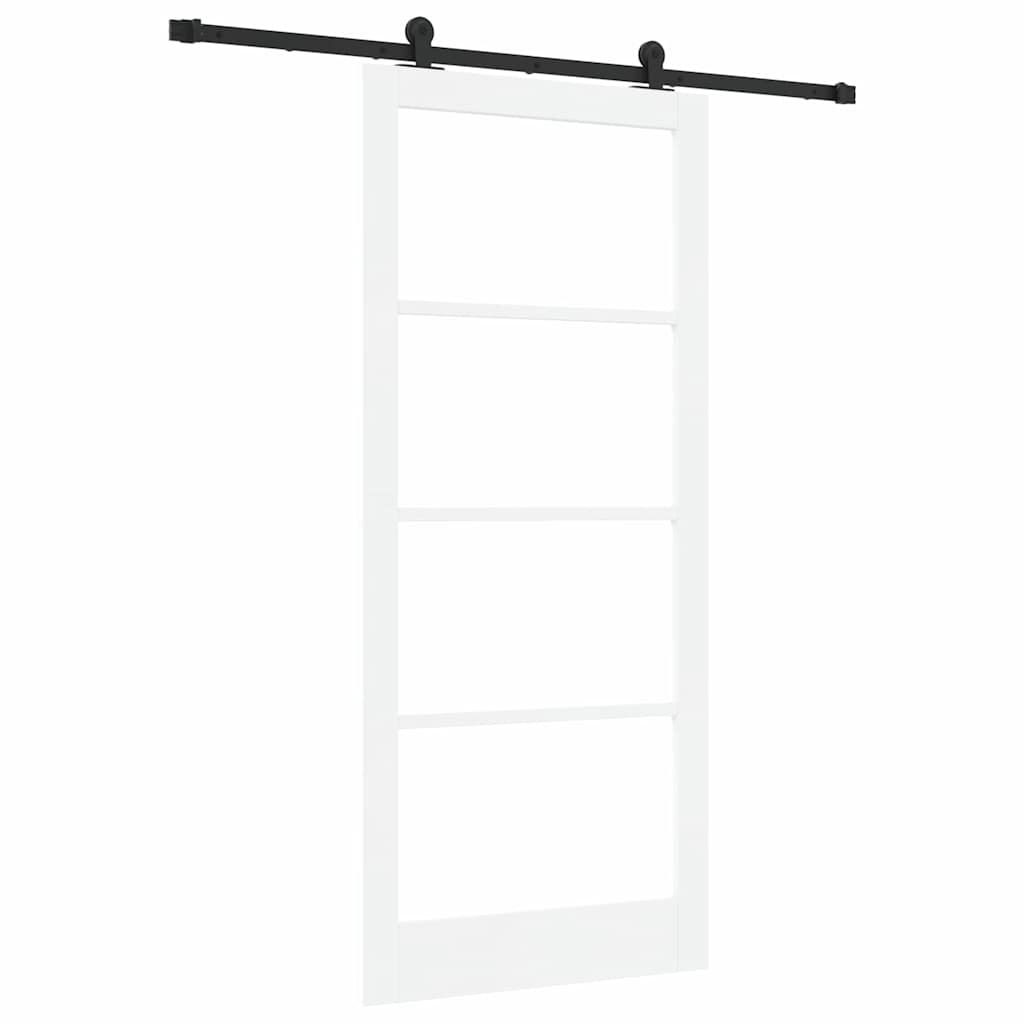 Skyvedør ORKDAL Hvit og svart 93 x 211 cm