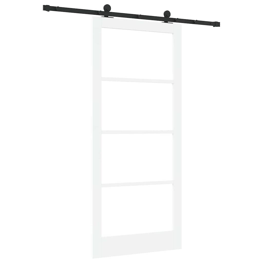 Skyvedør ORKDAL Hvit og svart 93 x 211 cm