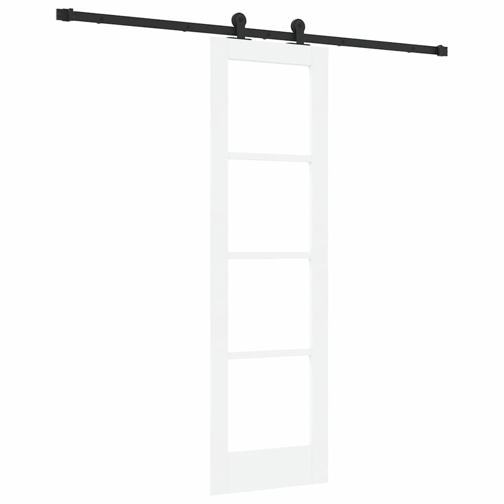 Skyvedør ORKDAL Hvit og svart 61 x 198,5 cm