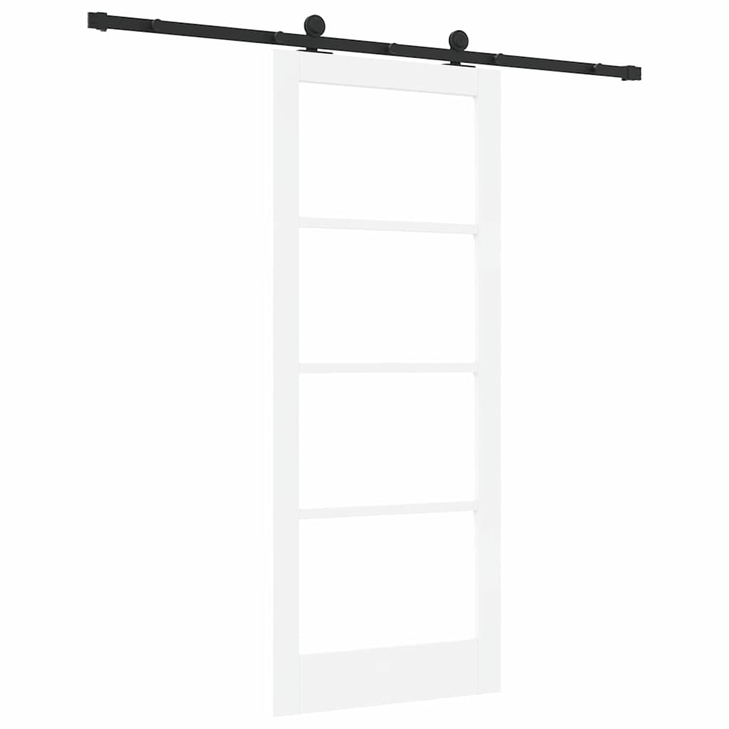 Skyvedør ORKDAL Hvit og svart 83 x 202 cm