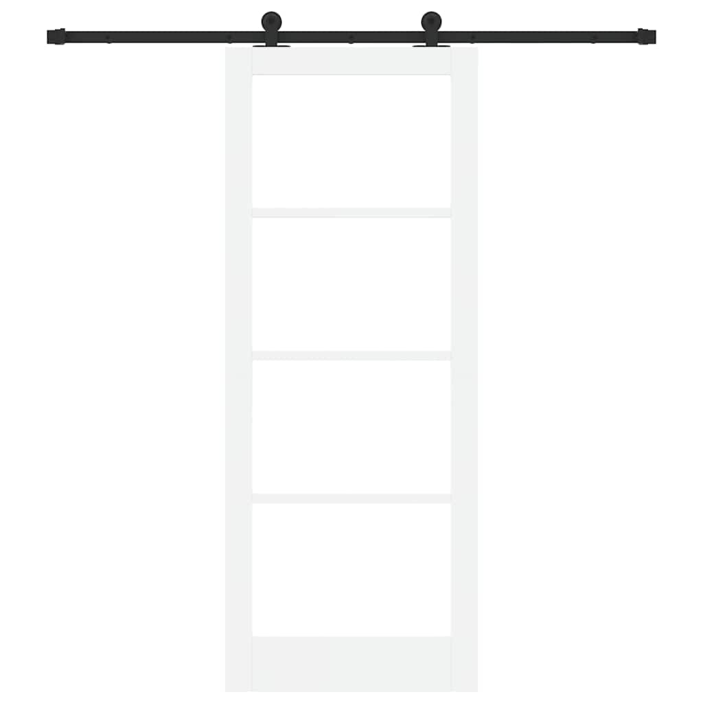 Skyvedør ORKDAL Hvit og svart 83 x 211 cm