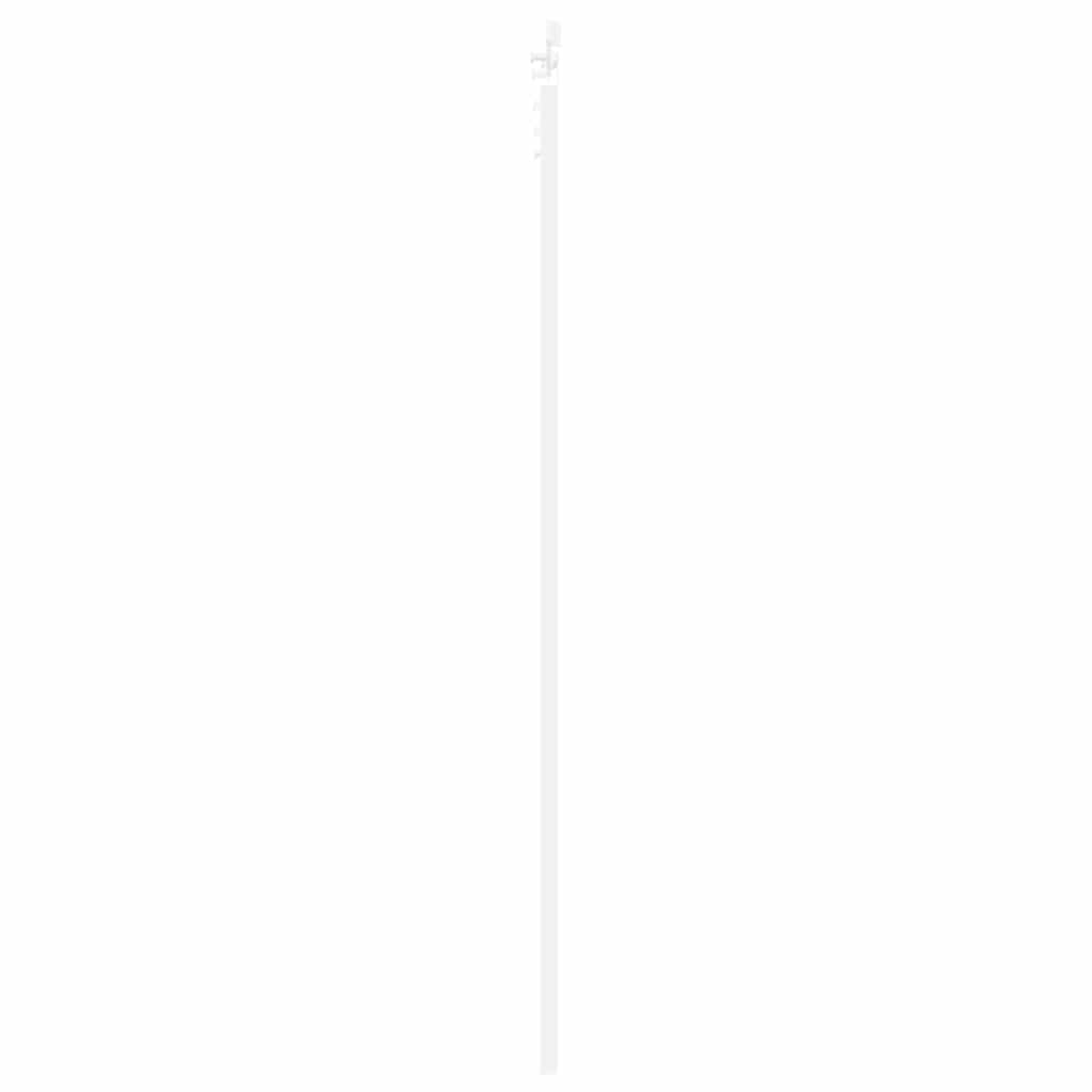 Skyvedør ORKDAL Hvit 93 x 211 cm Massivt furutre og glass