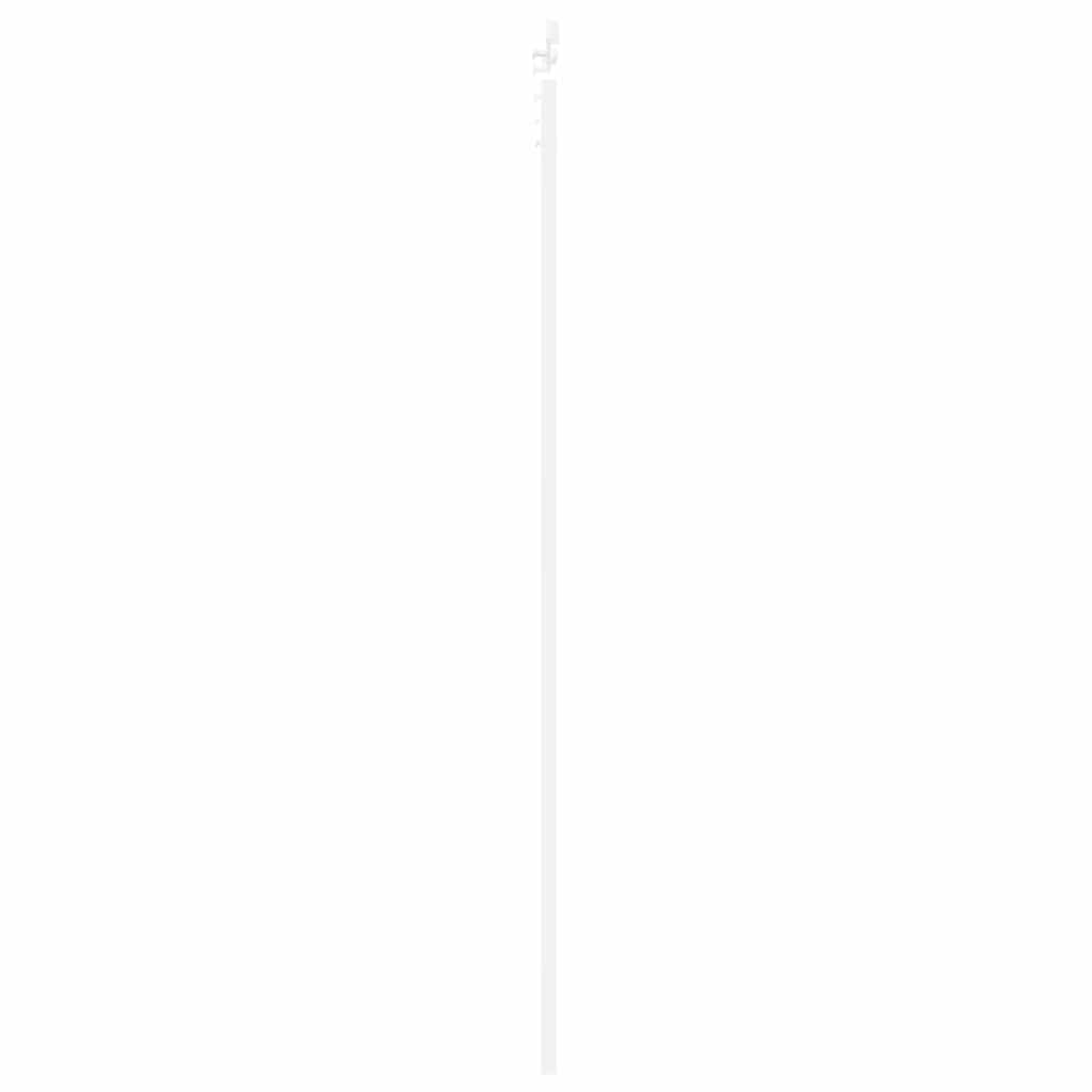 Skyvedør ORKDAL Hvit 93 x 232 cm Massivt furutre og glass