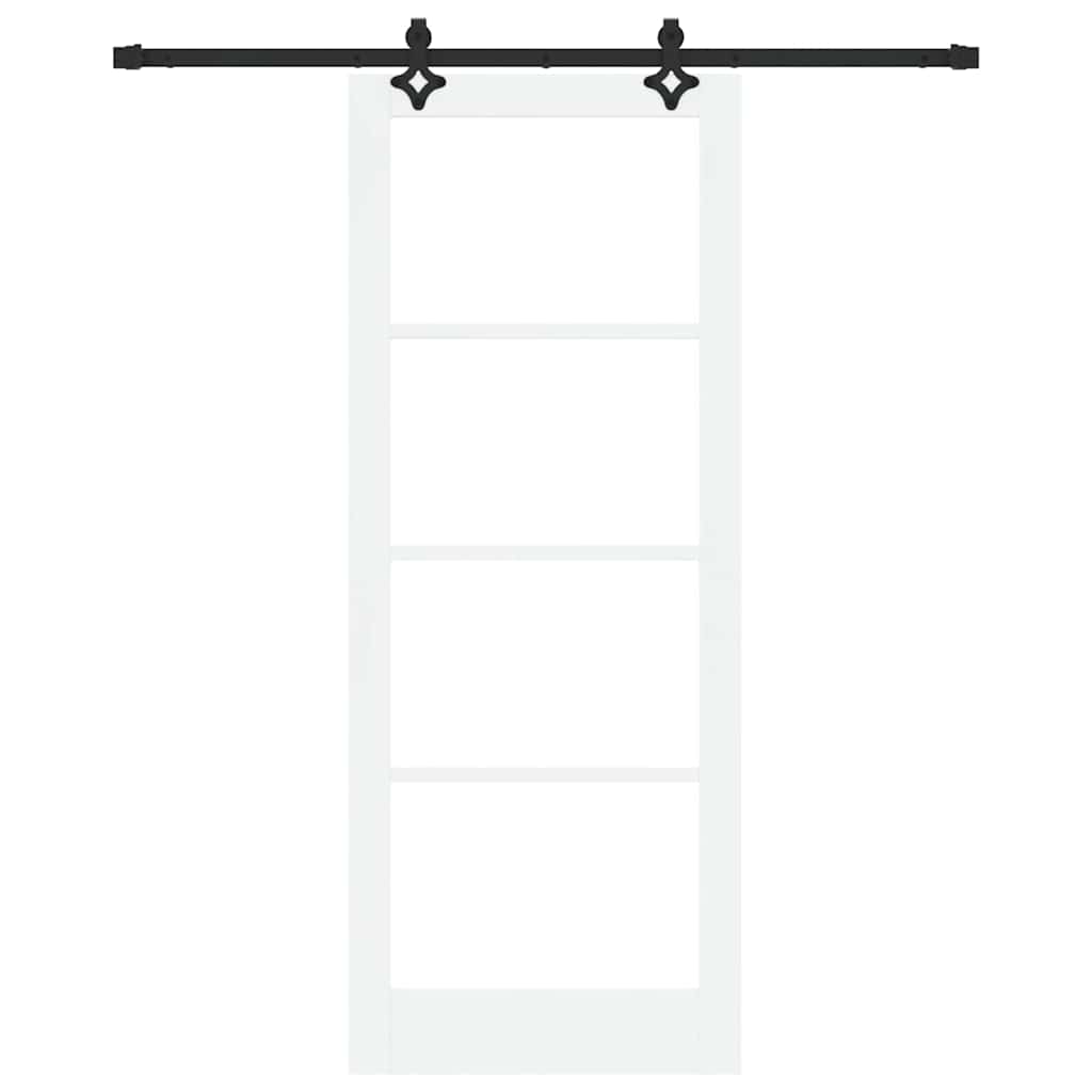 Skyvedør ORKDAL Hvit og svart 83 x 211 cm