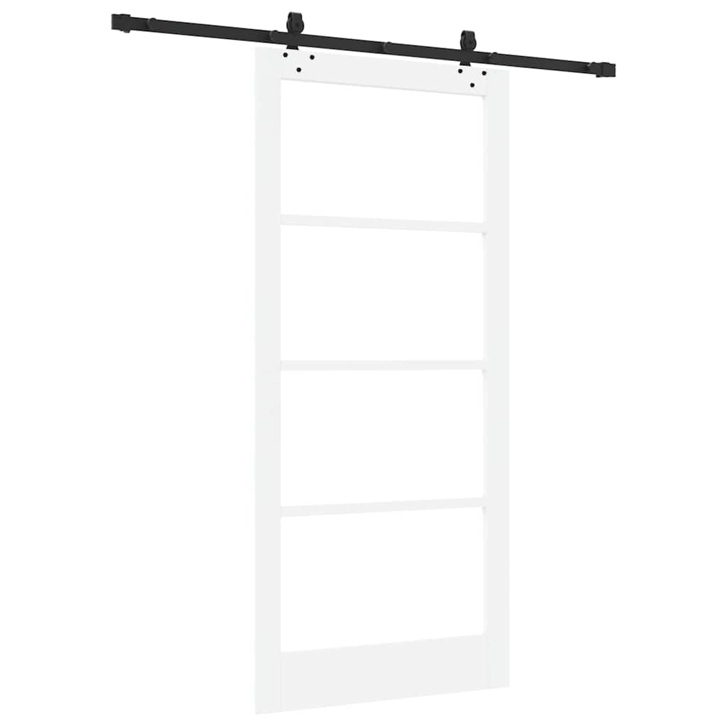 Skyvedør ORKDAL Hvit og svart 93 x 202 cm