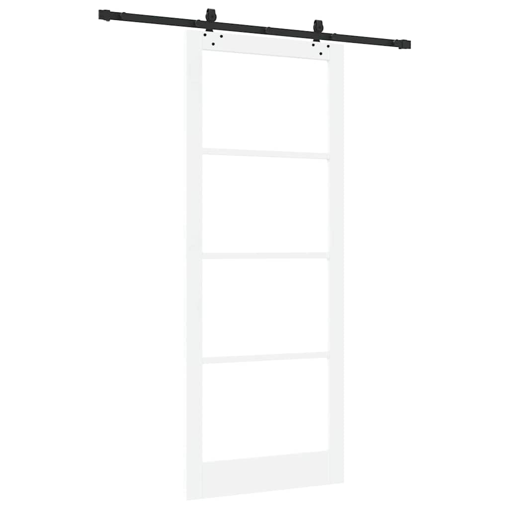 Skyvedør ORKDAL Hvit og svart 93 x 232 cm