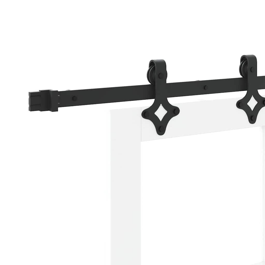 Skyvedør ORKDAL Hvit og svart 83 x 202 cm