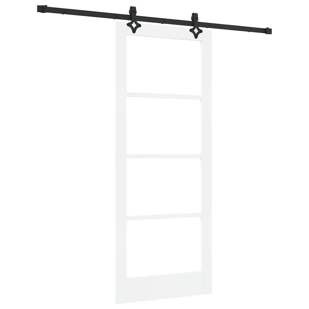 Skyvedør ORKDAL Hvit og svart 83 x 202 cm