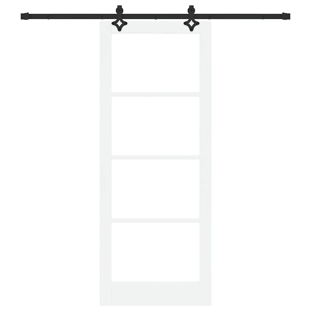 Skyvedør ORKDAL Hvit og svart 83 x 211 cm