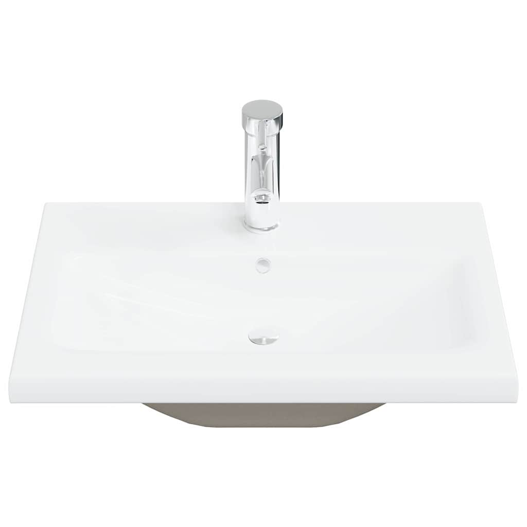 Baderomsvaskeskap for Svart Eik 60 x 39 x 62 cm Konstruert tre