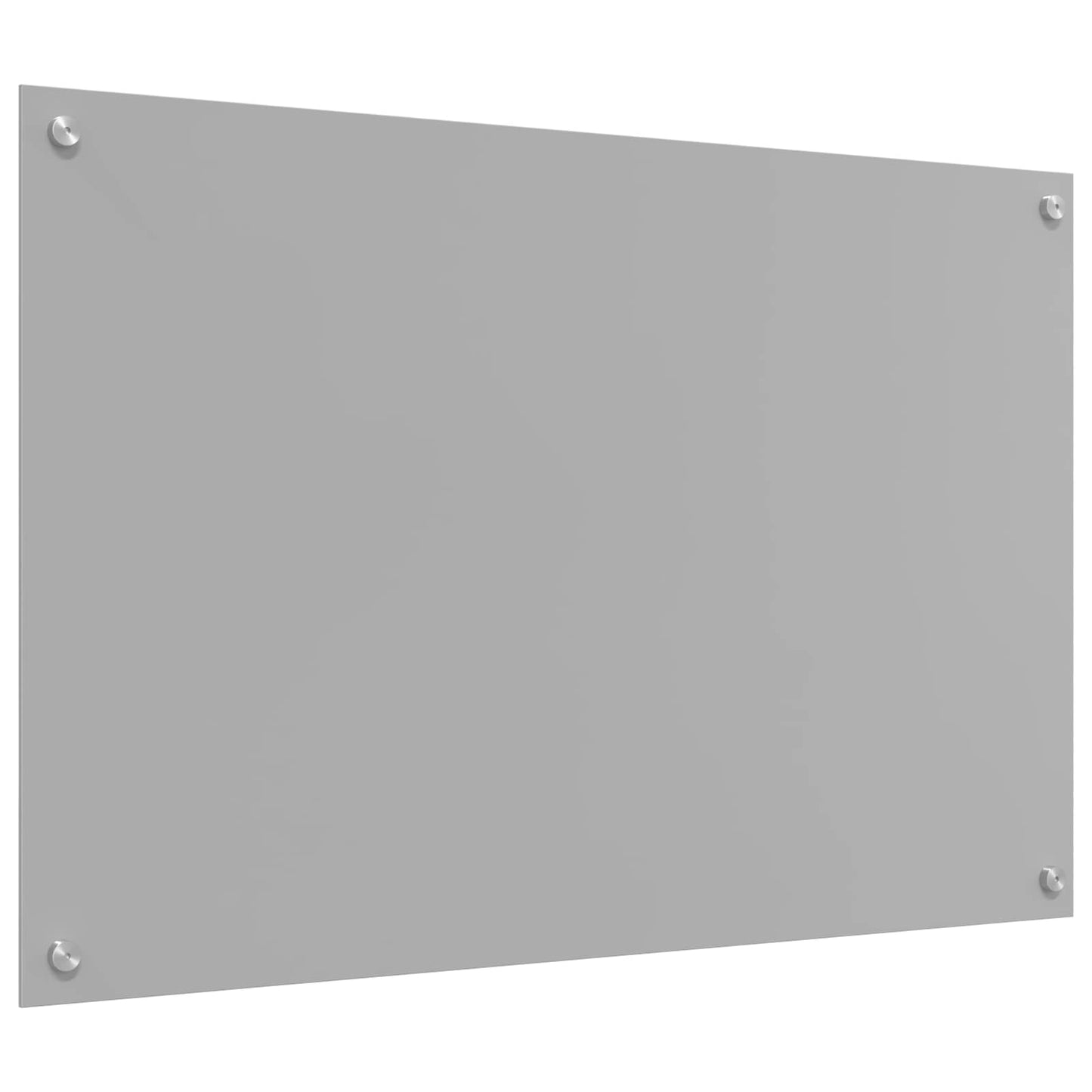 Kjøkkenbenkplate Lysegrå 90 x 60 cm herdet glass