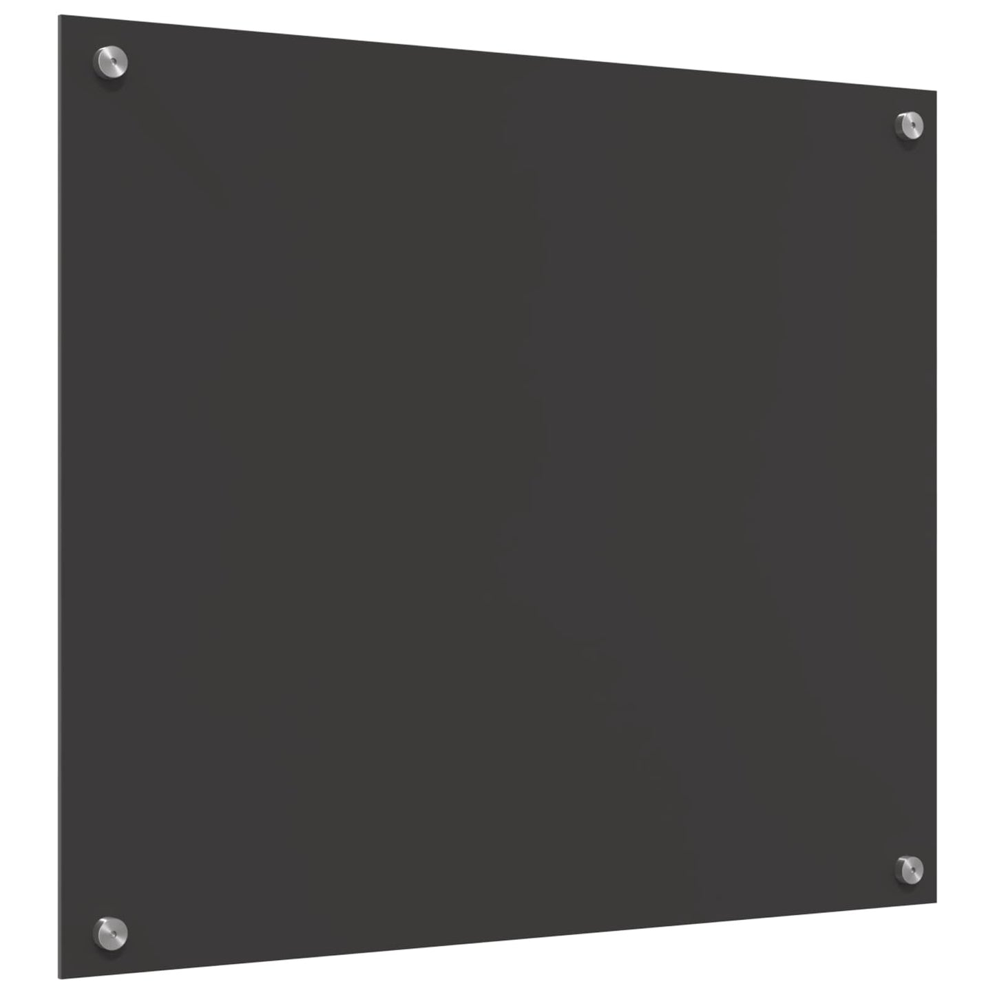 Kjøkkenbenkplate Mørkegrå 70 x 60 cm herdet glass