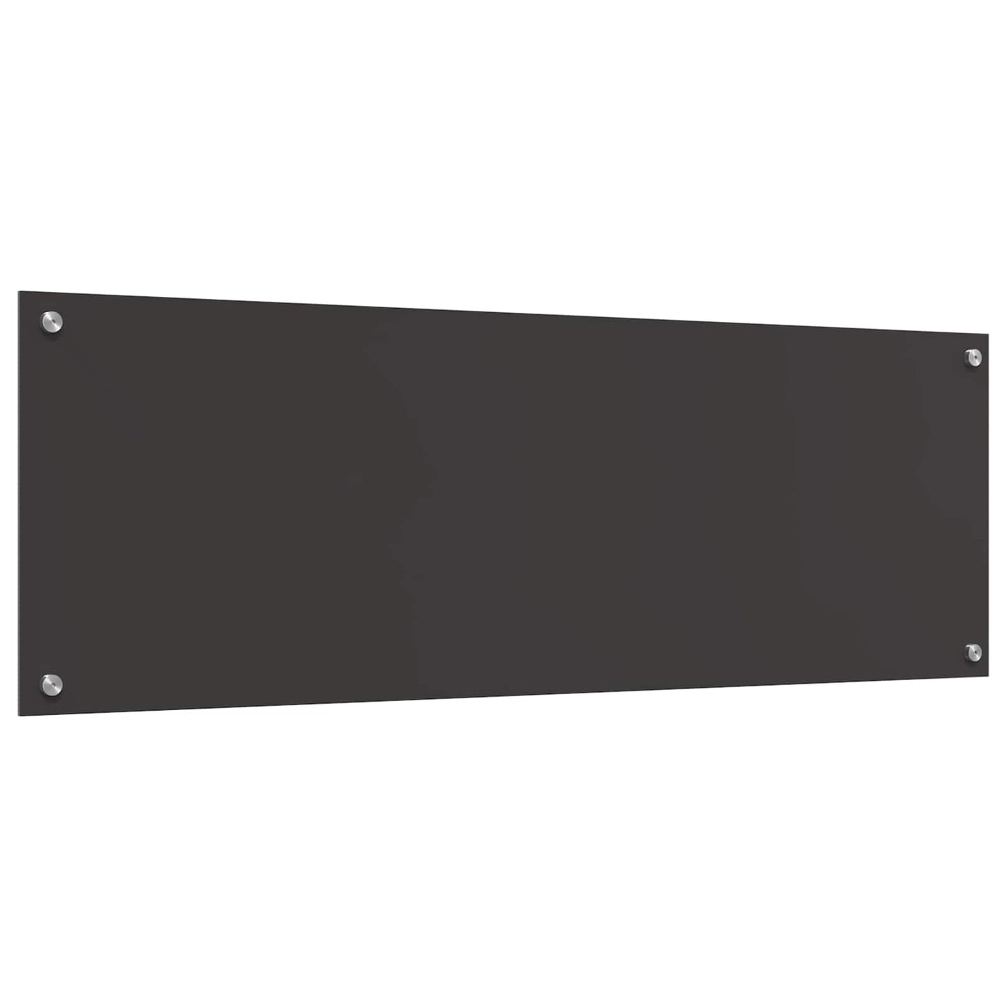 Kjøkkenbenkplate Mørkegrå 120 x 40 cm herdet glass