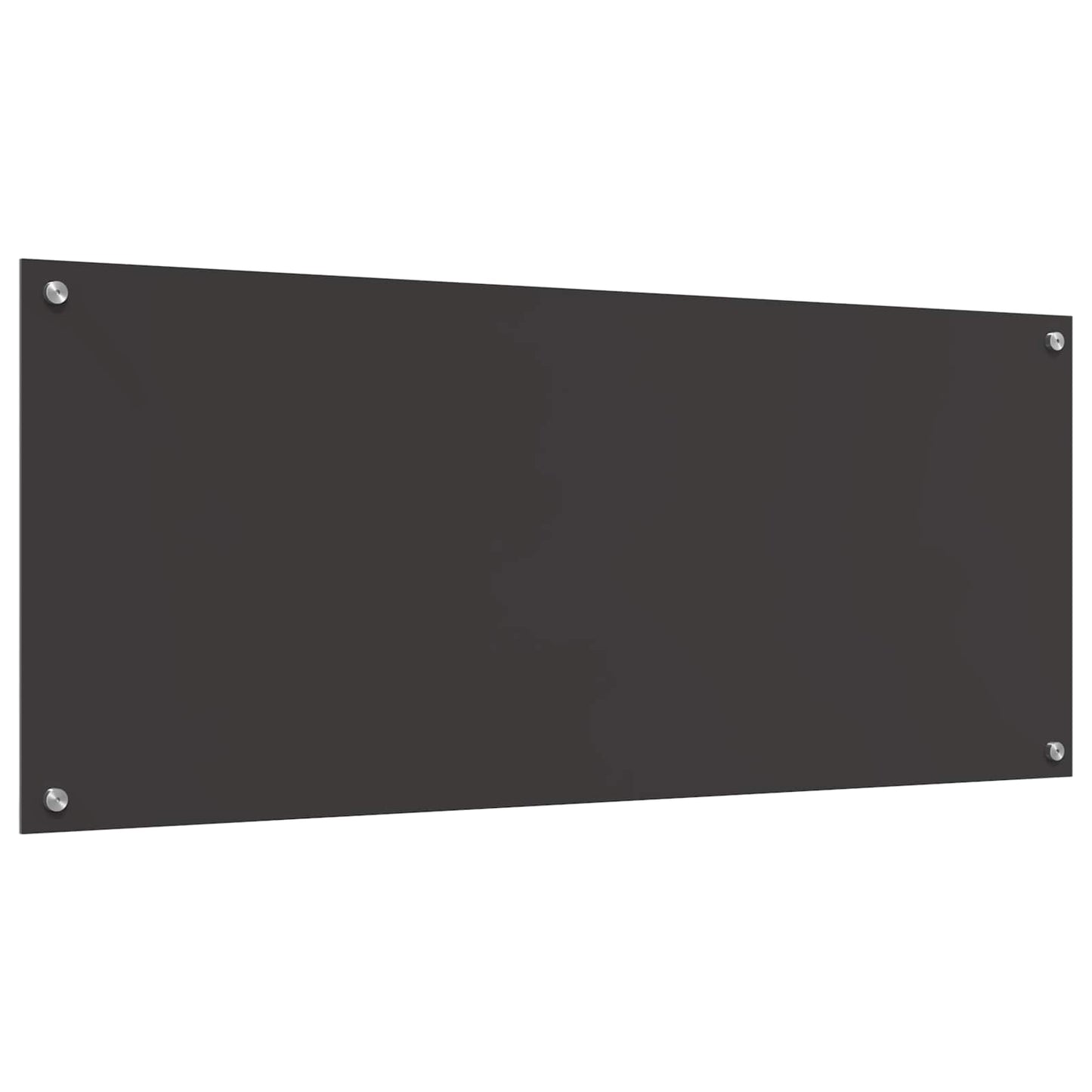 Kjøkkenbenkplate Mørkegrå 120 x 50 cm herdet glass