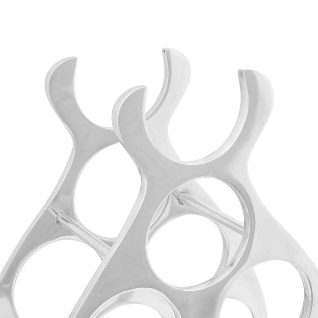 Vinhylle sølv 32 x 14 x 37.5 cm Aluminium