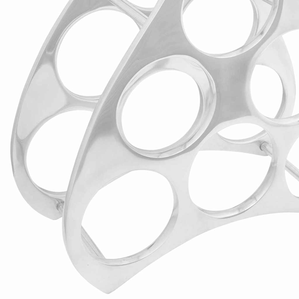 Vinhylle sølv 32 x 14 x 37.5 cm Aluminium