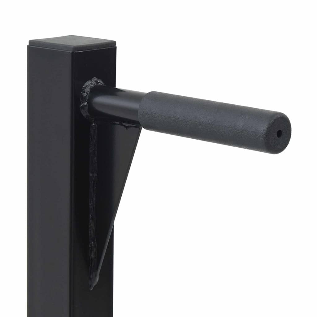 Dip-stasjon Svart 103,5 x 66,5 x 121,5 cm Pulverlakkert stål