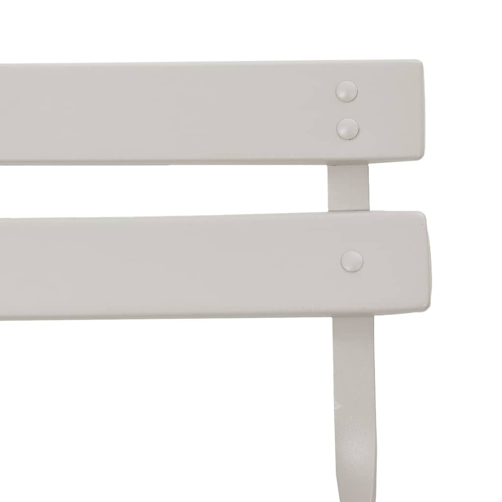 Hage Folding Stol 2 pcs Beige 42 x 46 x 82cm Metall
