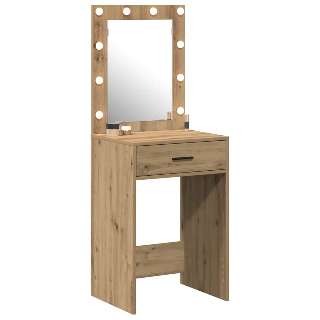 Sminkebord Artisan Eik 50 x 41 x 135 cm Konstruert tre