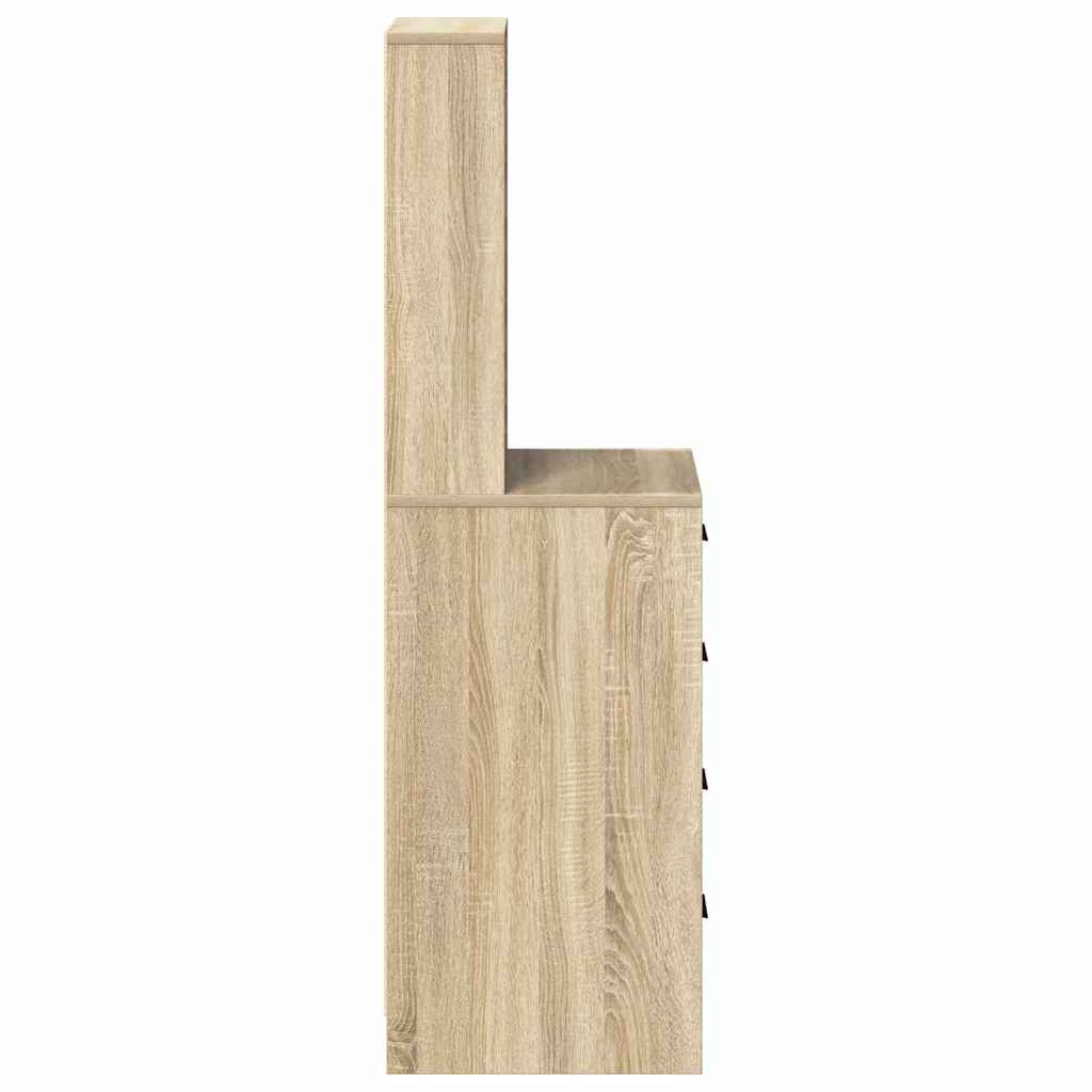 Høyskap med skuff Sonoma eik 40 x 41 x 135 cm Konstruert tre