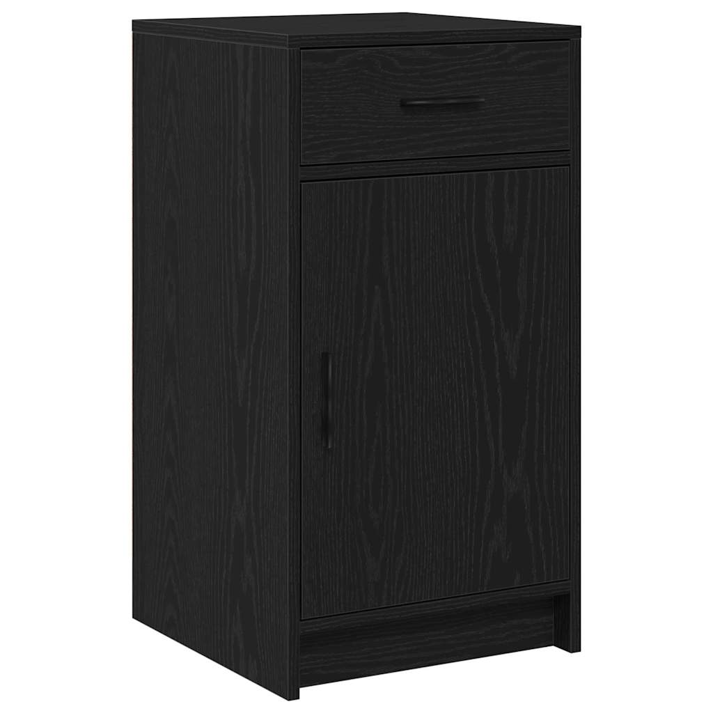 Serviesskap Svart Eik 40 x 40,5 x 75 cm Konstruert tre