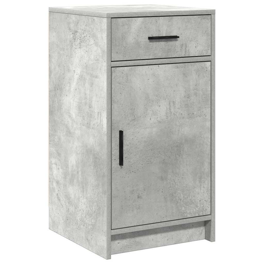 Serviesskap Betonggrå 40 x 40,5 x 75 cm Konstruert tre