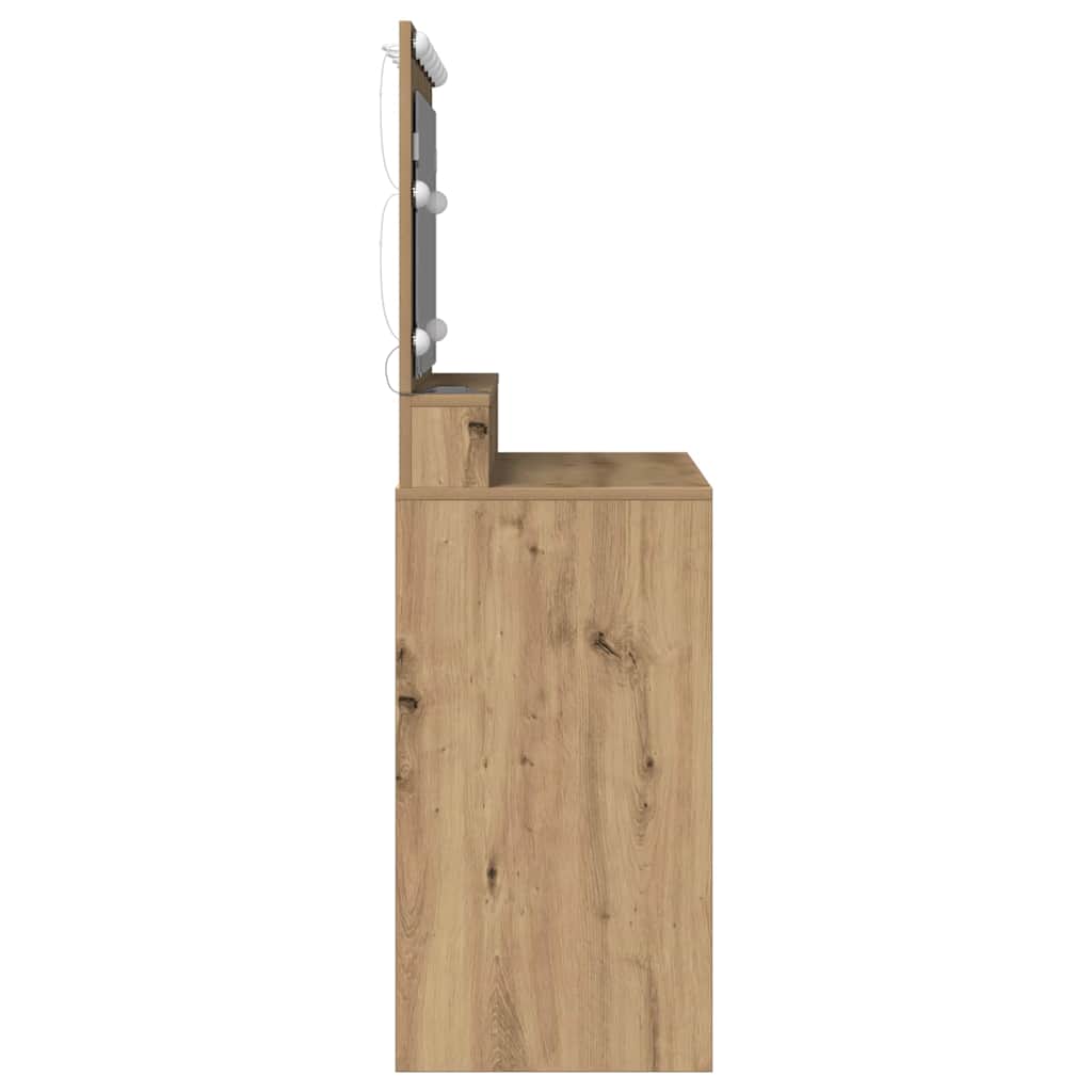 Sminkebord Artisan Eik 100 x 41 x 135 cm Konstruert tre
