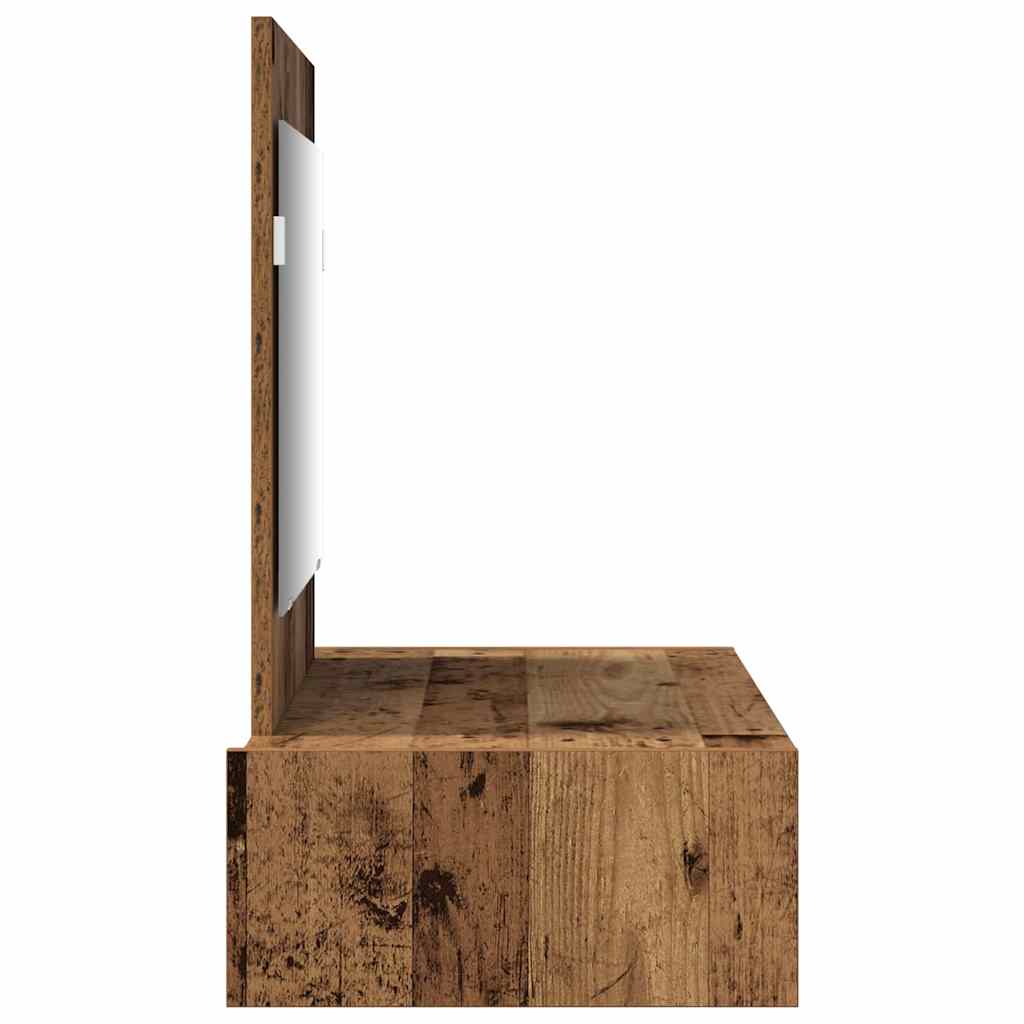 Sminkebord med skuff Brun 83 x 40 x 70 cm Konstruert tre