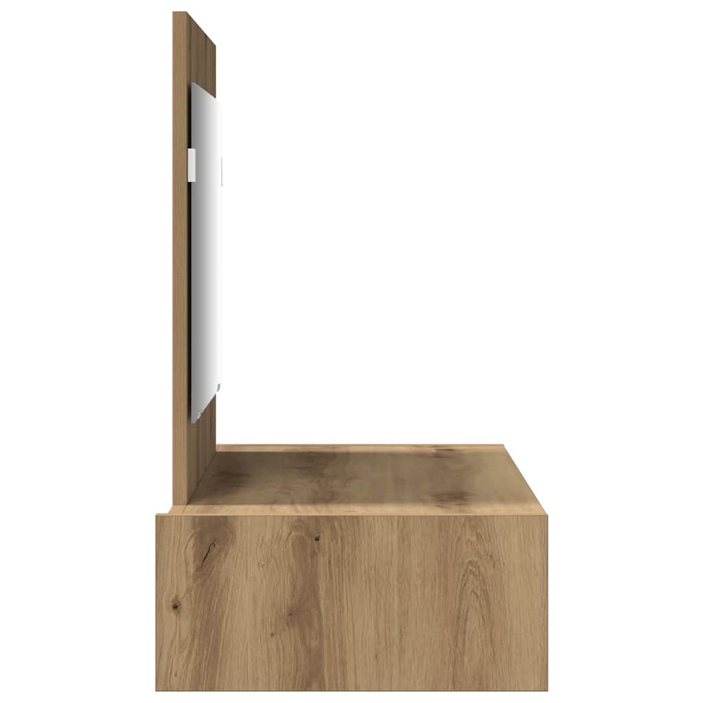 Sminkebord med skuff Brun 83 x 40 x 70 cm Konstruert tre
