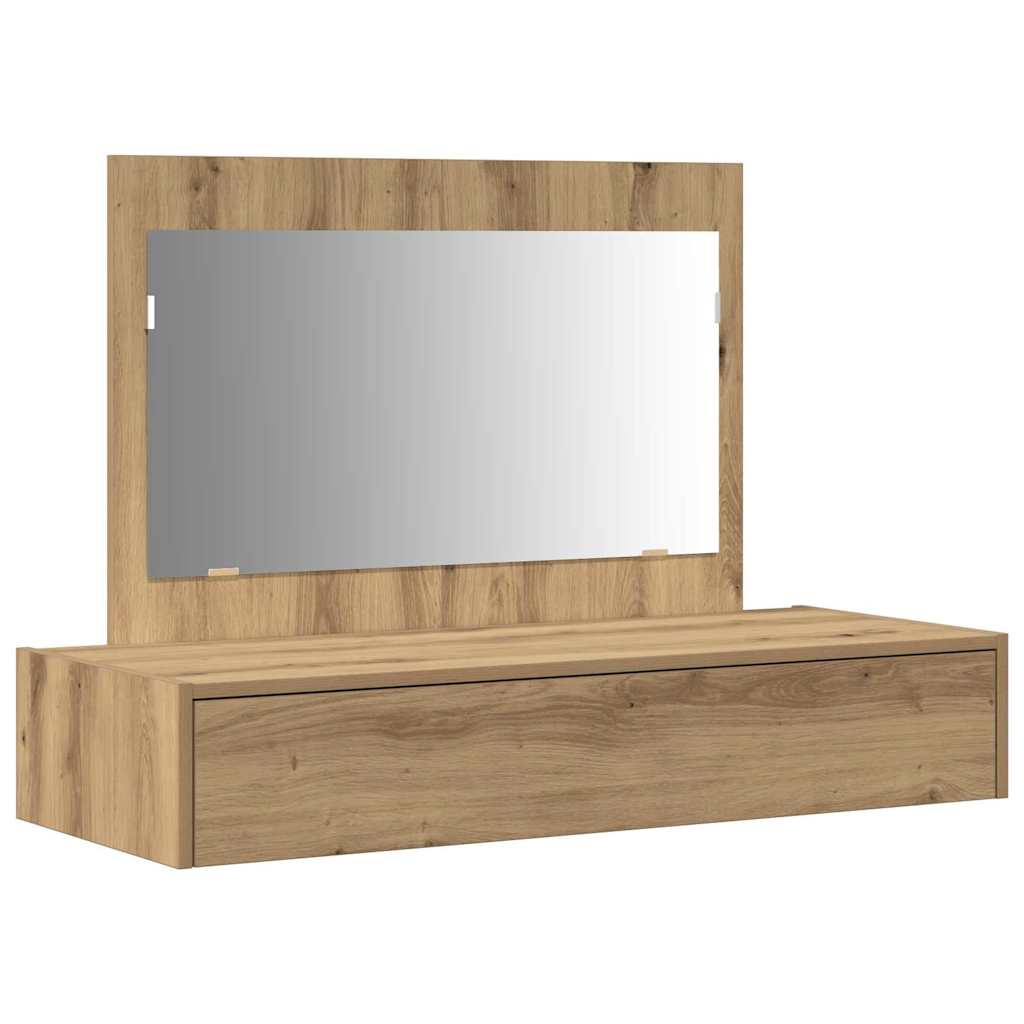 Sminkebord med skuff Brun 100 x 40 x 70 cm Konstruert tre